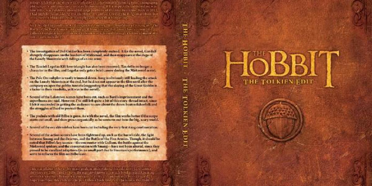 O Hobbit: Por que o filme feito por fãs de The Tolkien Edit é melhor que os originais