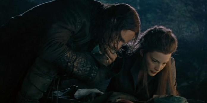 O Hobbit: Que magia Tauriel usa para curar Killi?