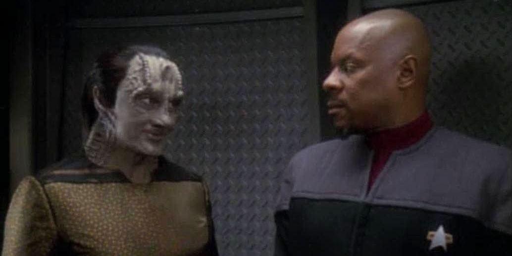 Garak e Sisko em Star Trek Deep Space Nine