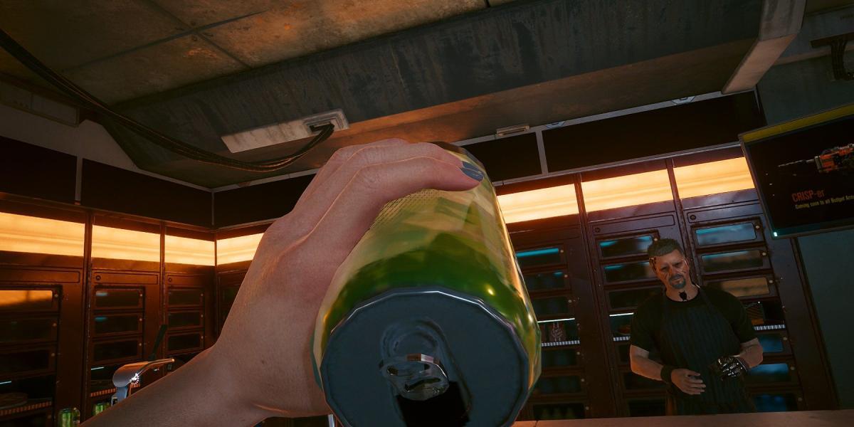 O mod do Cyberpunk 2077 adiciona animações imersivas de bebida para bares noturnos da cidade