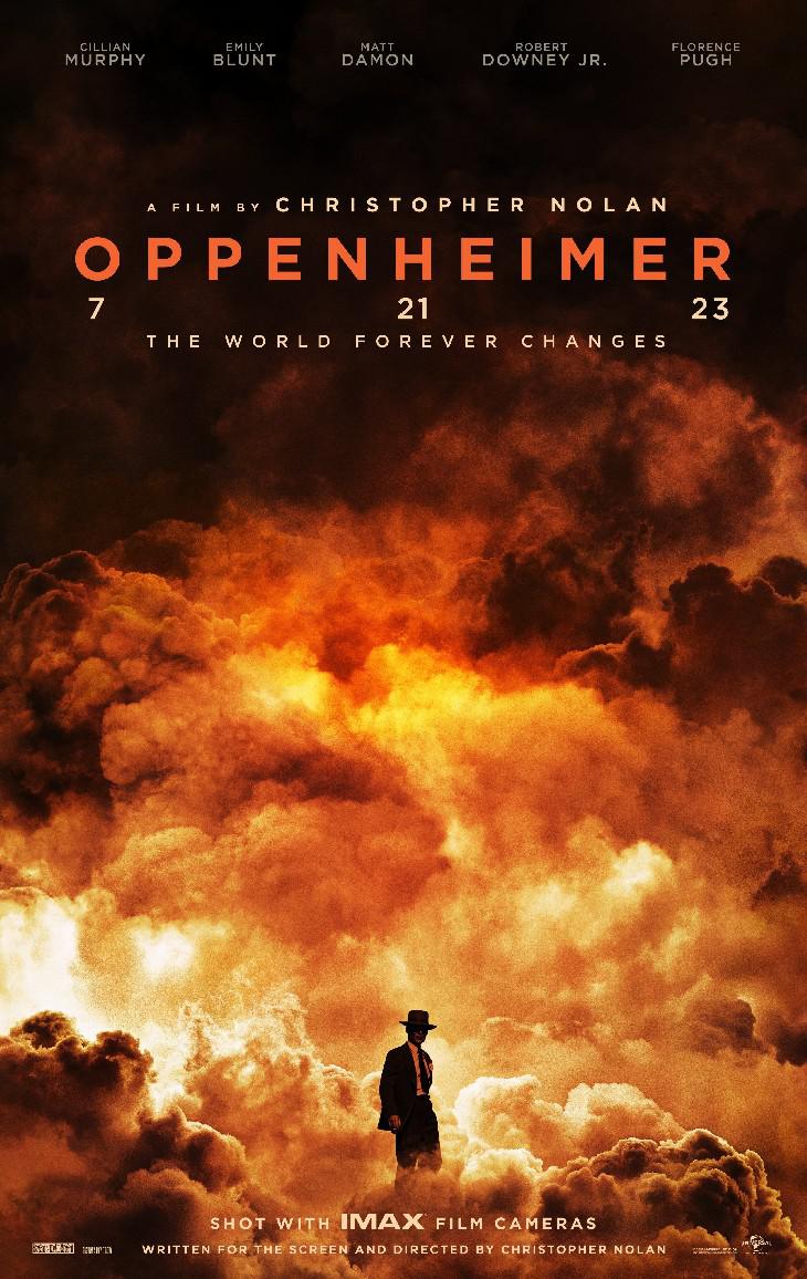  O mundo muda para sempre no primeiro pôster de Oppenheimer