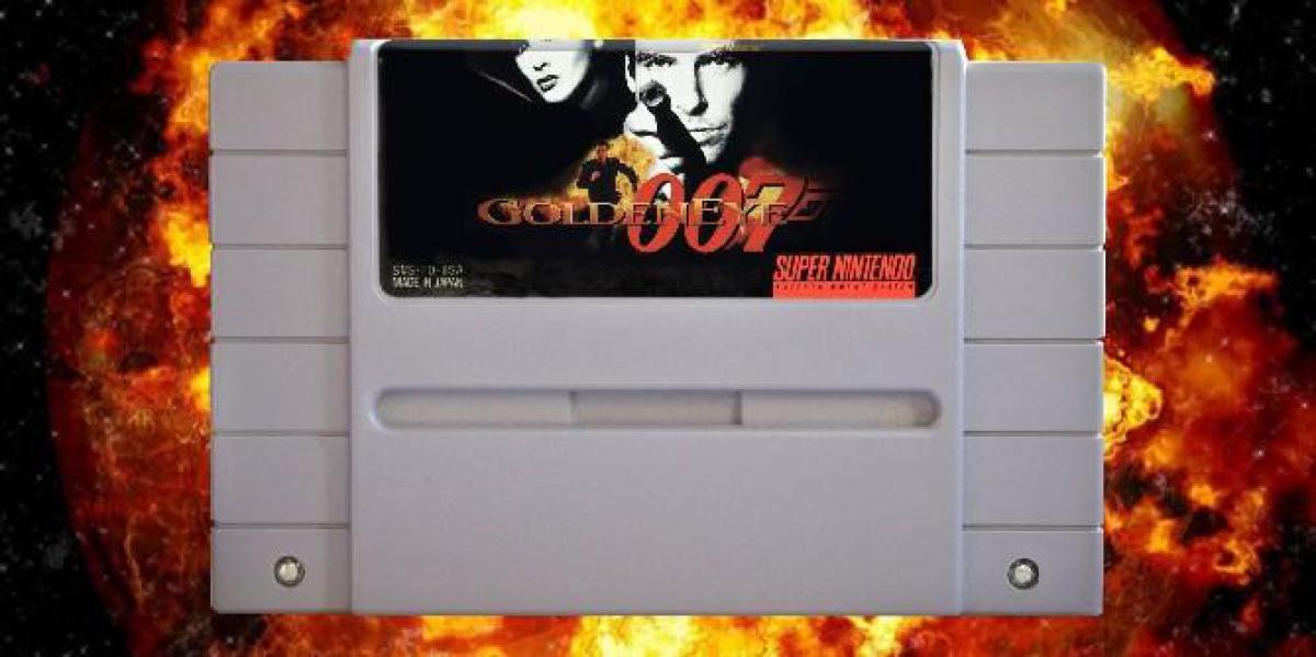 O N64 Classic GoldenEye 007 era originalmente um jogo SNES?