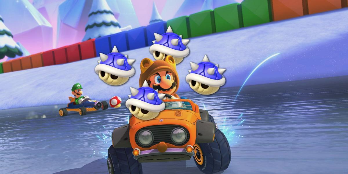 O novo recurso de Mario Kart 8 finalmente traz o caos que os fãs desejam