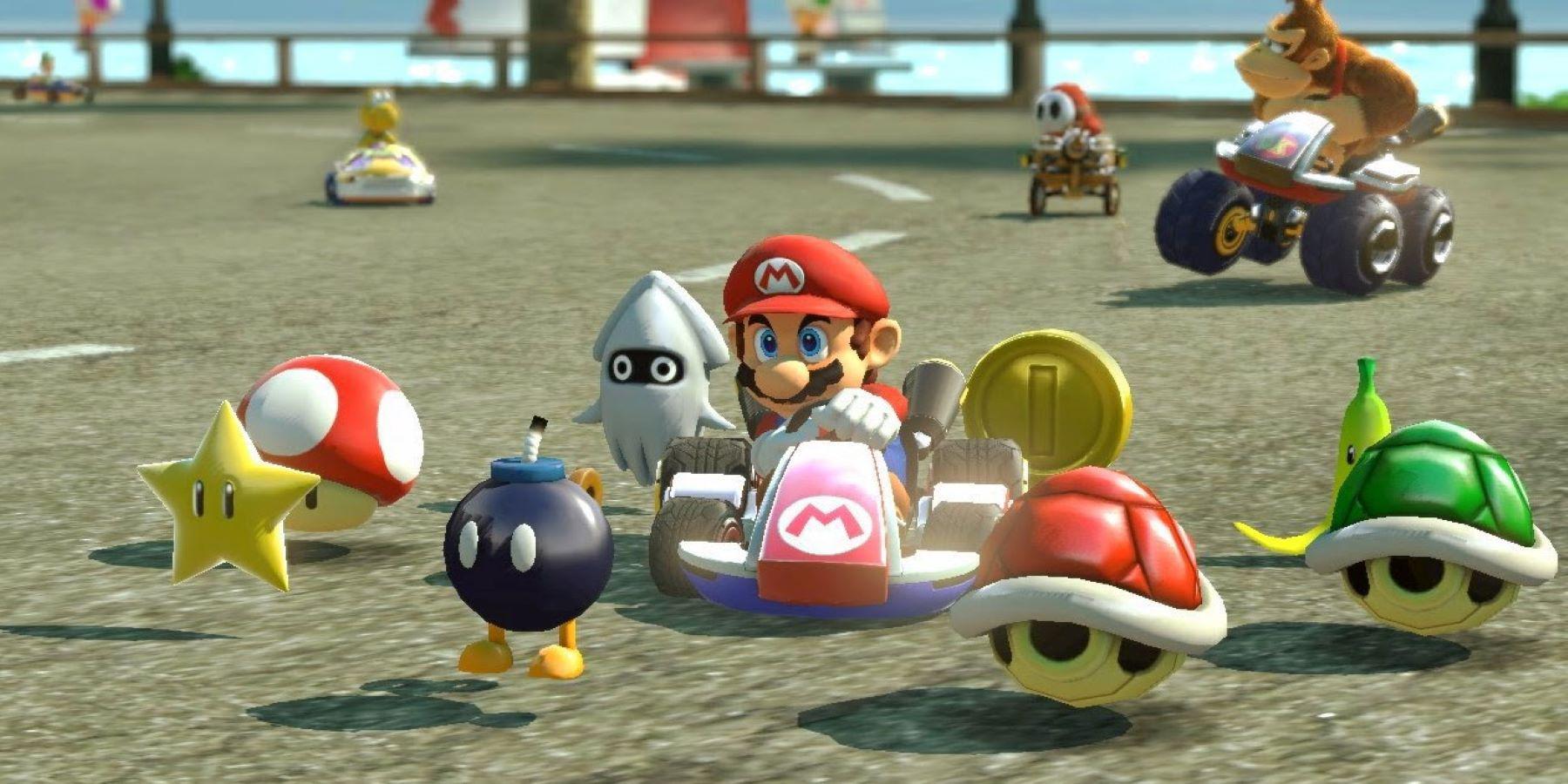 O novo recurso de Mario Kart 8 finalmente traz o caos que os fãs desejam