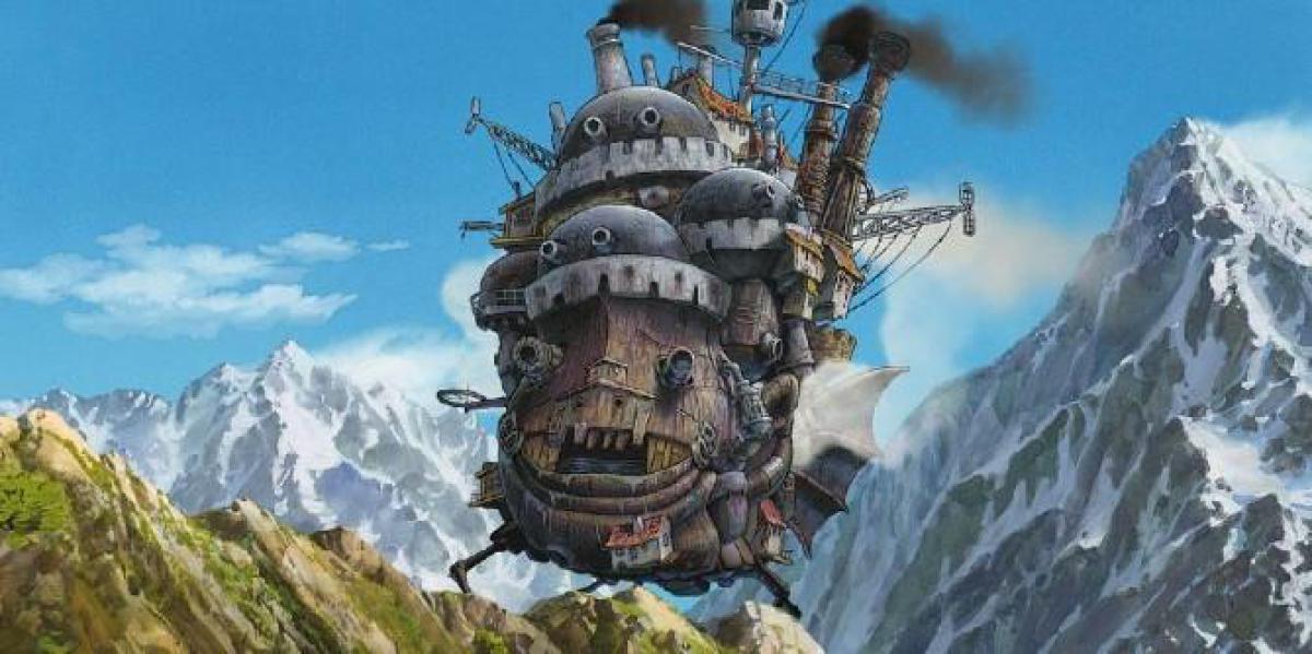 O parque temático Studio Ghibli terá um castelo em movimento de Howl em tamanho real