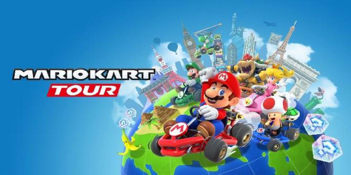 O próximo evento do Mario Kart Tour é o Sunset Tour