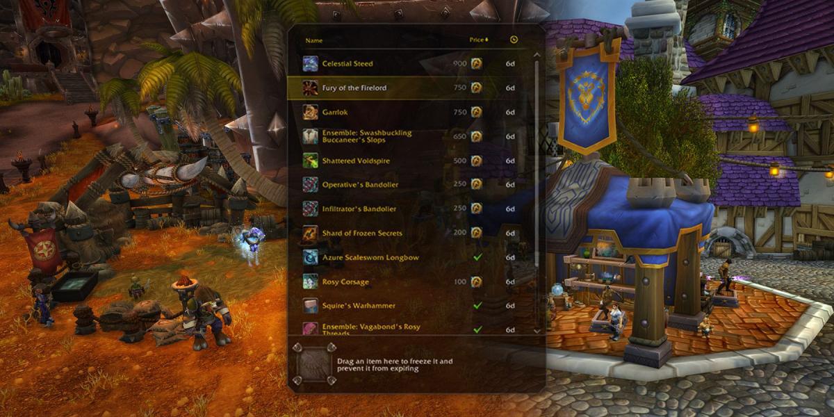 O próximo recurso de posto comercial do World of Warcraft abre a rica história do MMO para todos