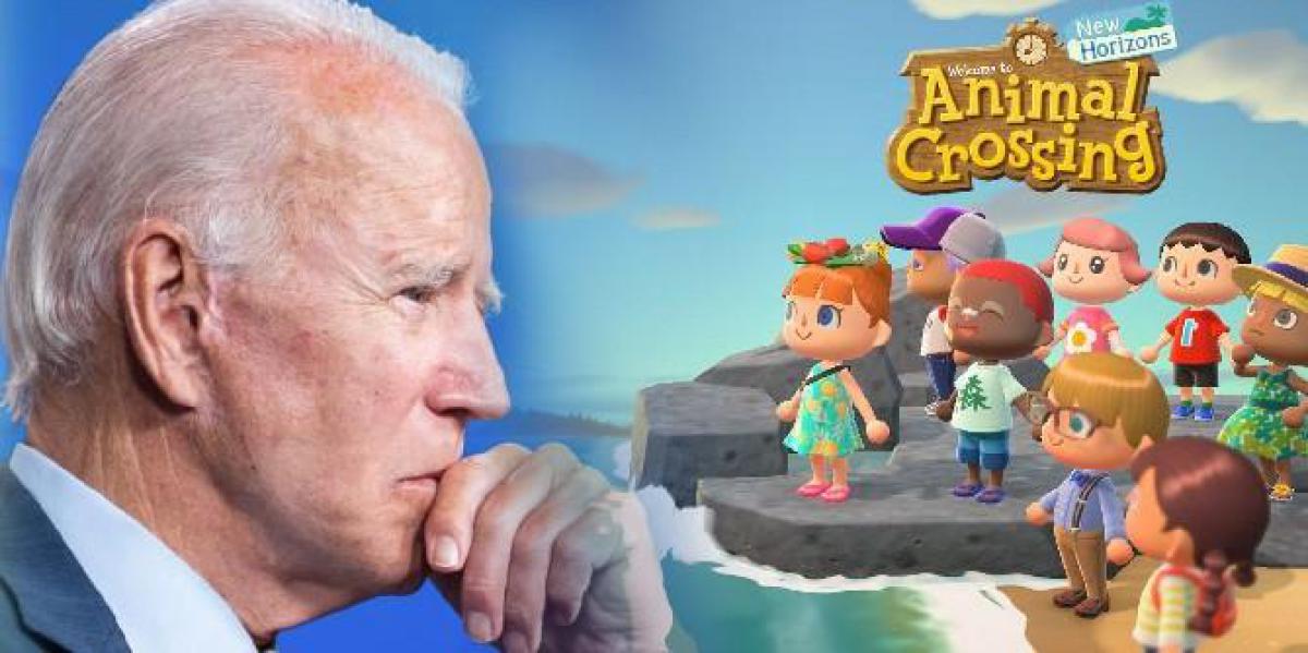 O que há em Animal Crossing: New Horizons Island de Joe Biden?