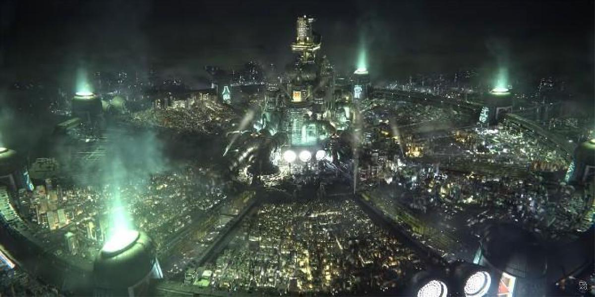 O que Midgar de Final Fantasy 7 Remake poderia nos mostrar que o original não poderia
