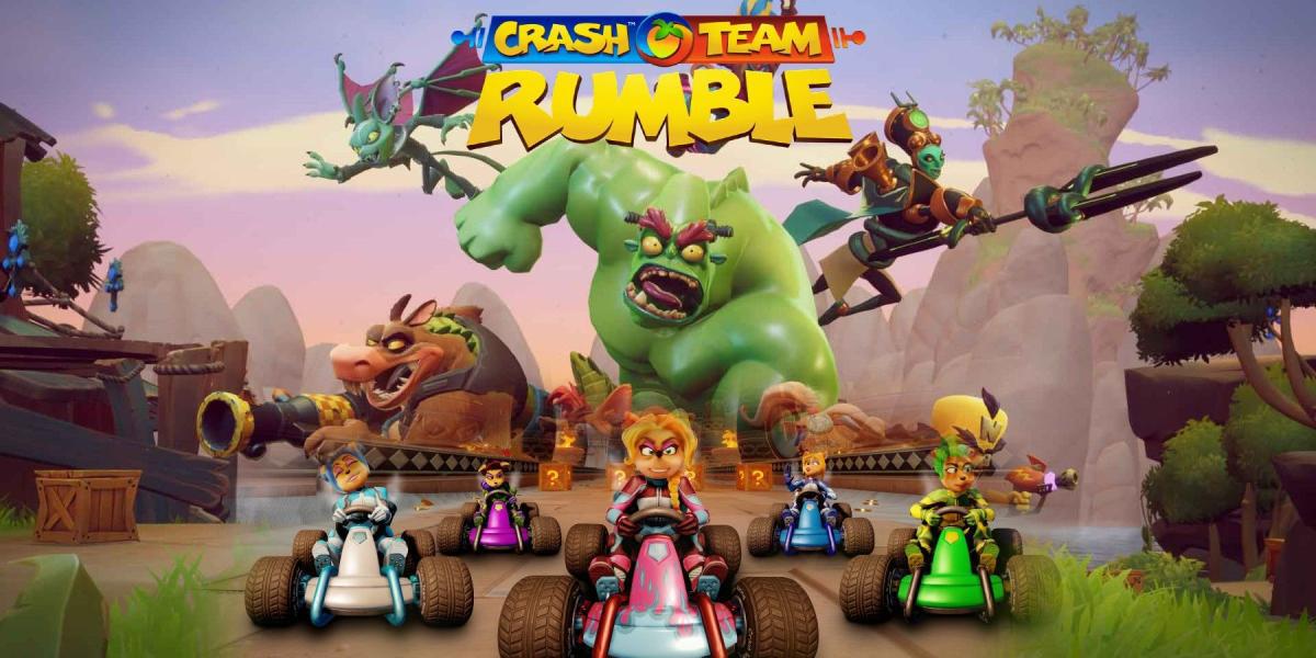 O que o Crash Team Rumble espera aprender com o Crash Team Racing