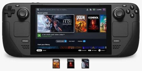O Steam Deck também pode receber jogos de cartucho