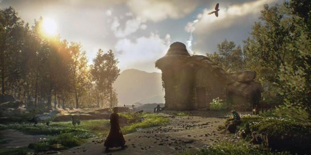 O vídeo ASMR do Legado de Hogwarts oferece um novo visual lindo nos terrenos do castelo no verão