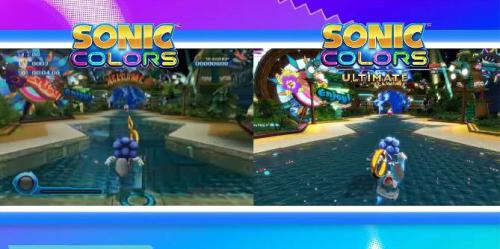 O vídeo de comparação final do Sonic Colors mostra todas as alterações feitas no jogo