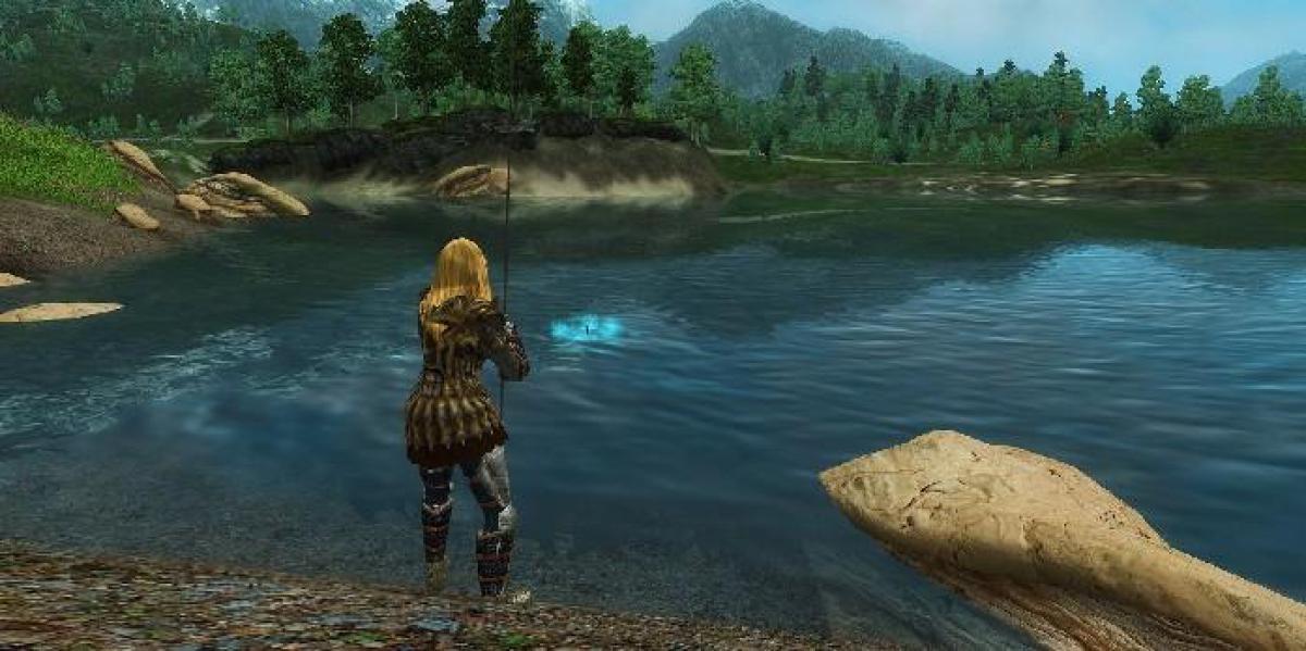 Oblivion Mod adiciona pesca no estilo Minecraft ao jogo