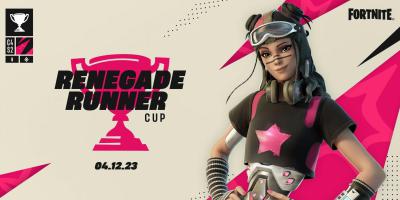 Obtenha a skin Renegade Runner antes de todos com as Renegade Runner Cups no Fortnite!