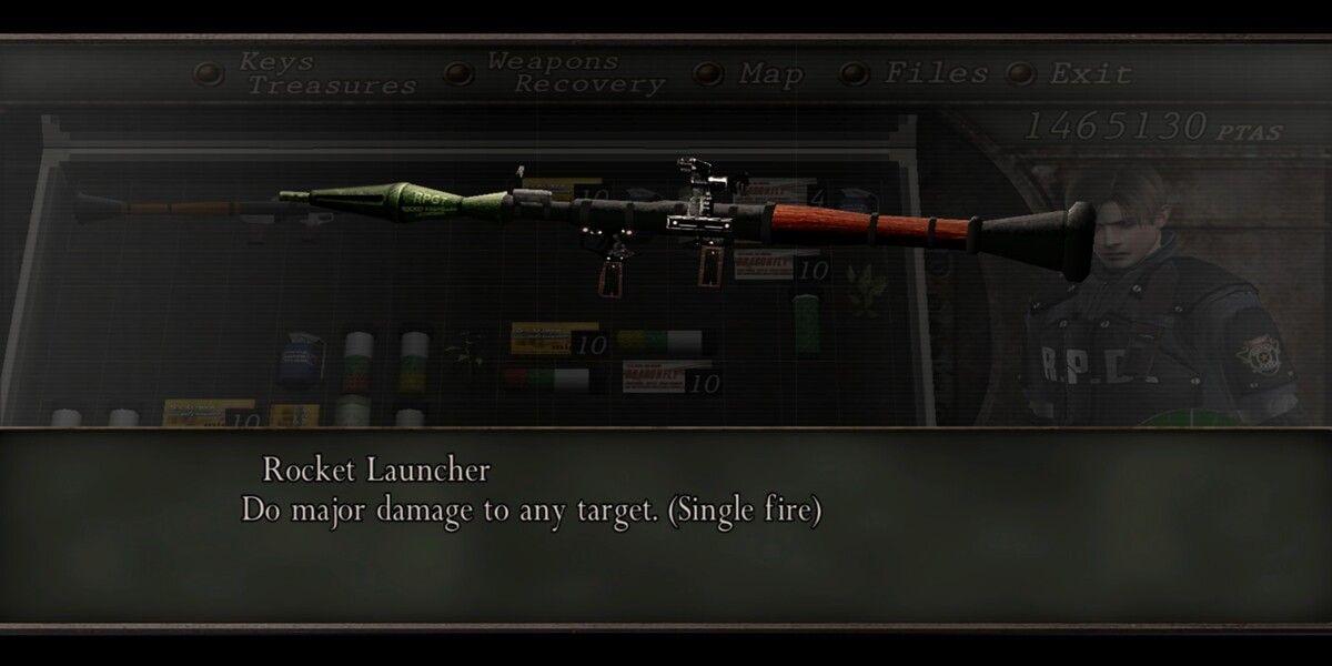Resident Evil 4 - Lança-foguetes