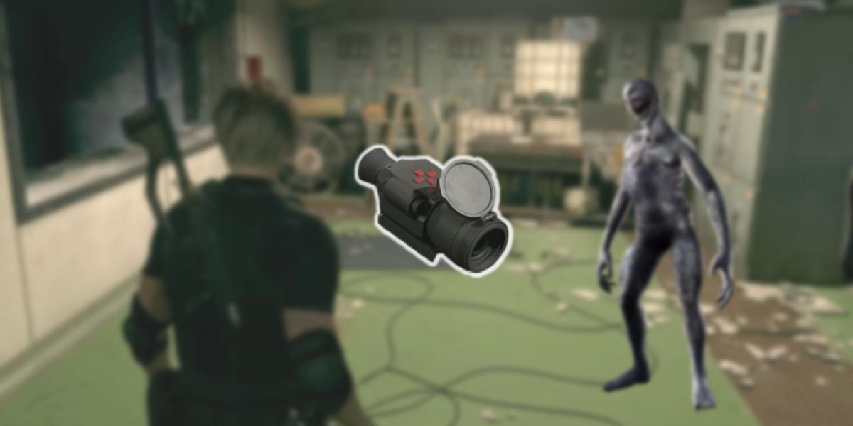 Obtenha o Biosensor Scope em Resident Evil 4 Remake