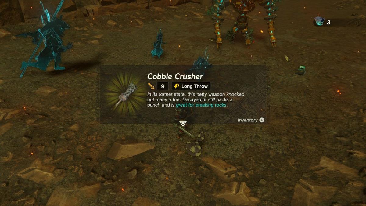 Zelda Tears of the Kingdom_Soul of the Goron_Cobble Crusher