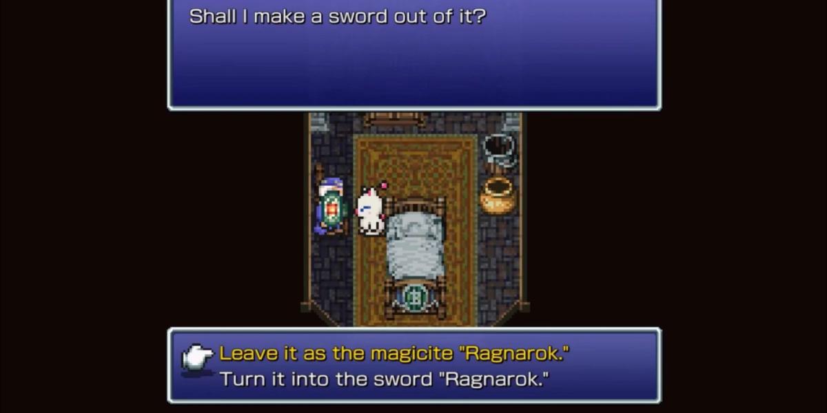 Encontrando Ragnarok em Final Fantasy 6