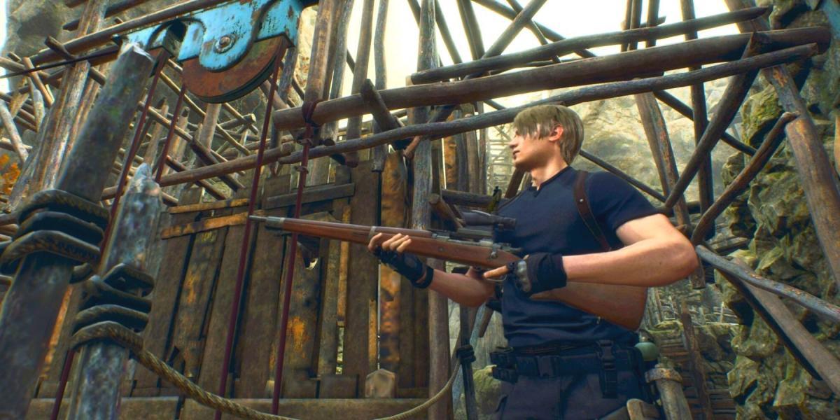 Obtenha os melhores rifles em Resident Evil 4 Remake