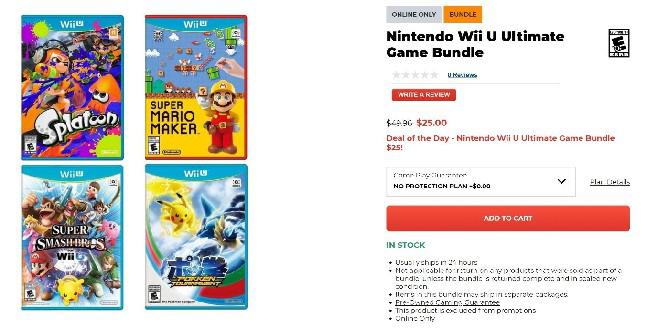 Obtenha quatro ótimos jogos Wii U por US $ 25 hoje
