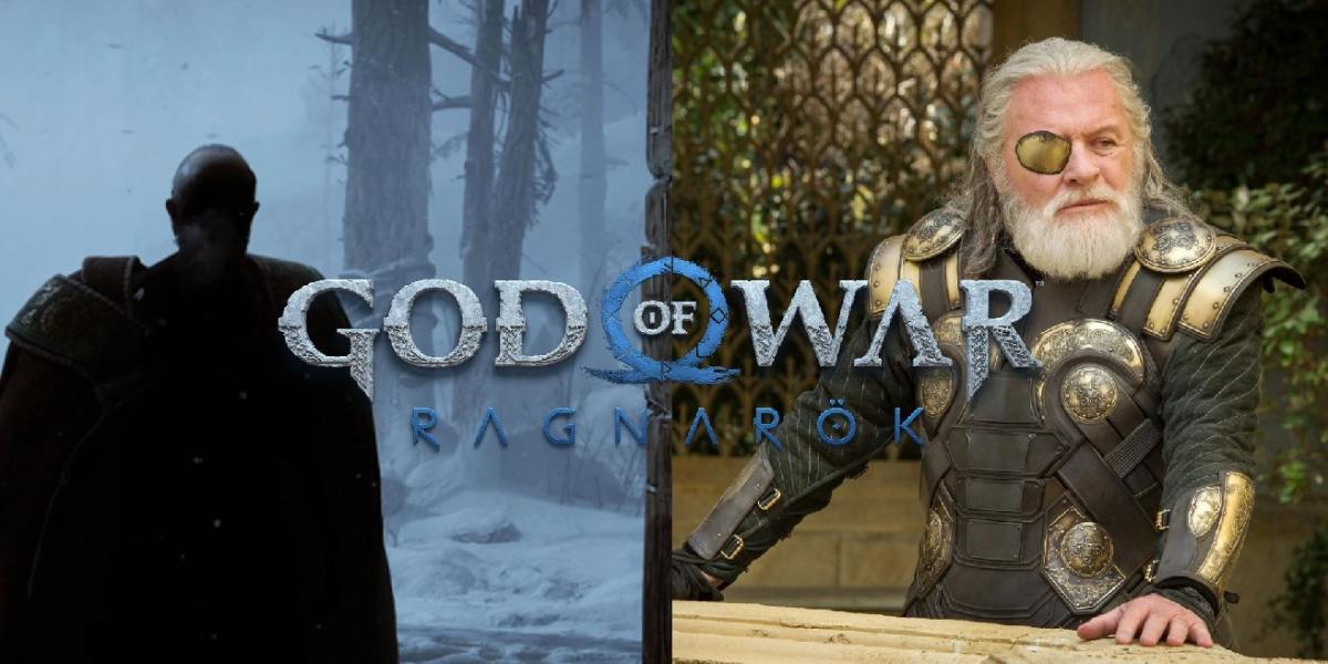 Odin de God of War Ragnarok e o MCU podem ser tomadas muito diferentes