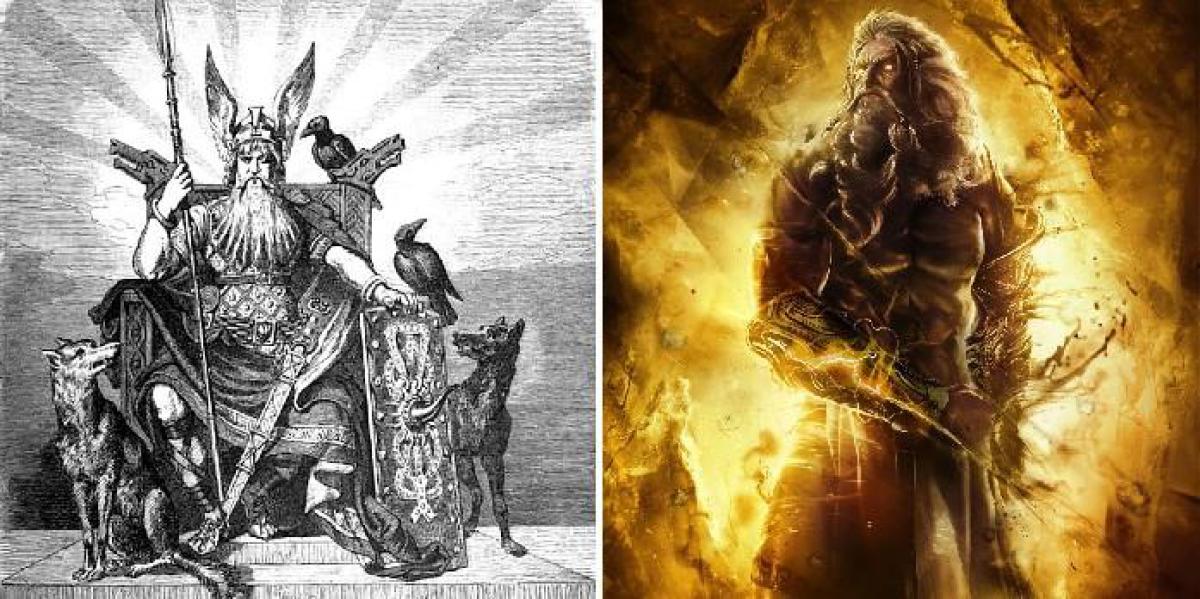 Odin de God of War Ragnarok não é Zeus 2.0, e isso é uma coisa boa