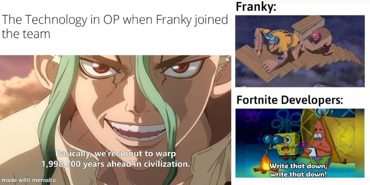 One Piece: 10 memes hilários de Franky