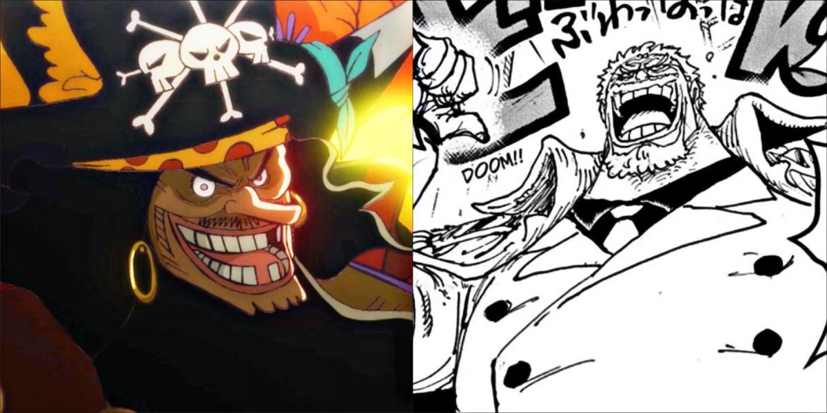 One Piece 1071: Garp Caça Barba Negra