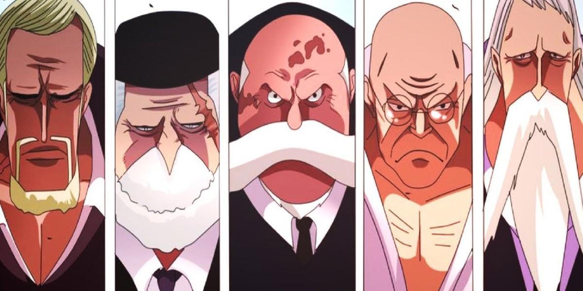 One Piece: 7 coisas para saber sobre os cinco anciões