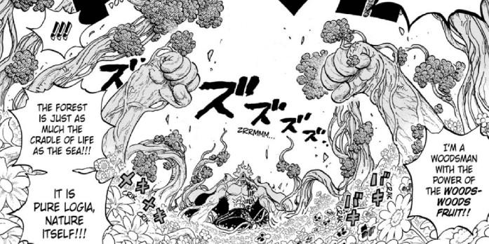 One Piece: Logia Type Mori Mori no Mi do Almirante Green Bull, explicado