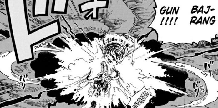 One Piece: O novo ataque mais forte de Luffy Bajrang Gun , explicado