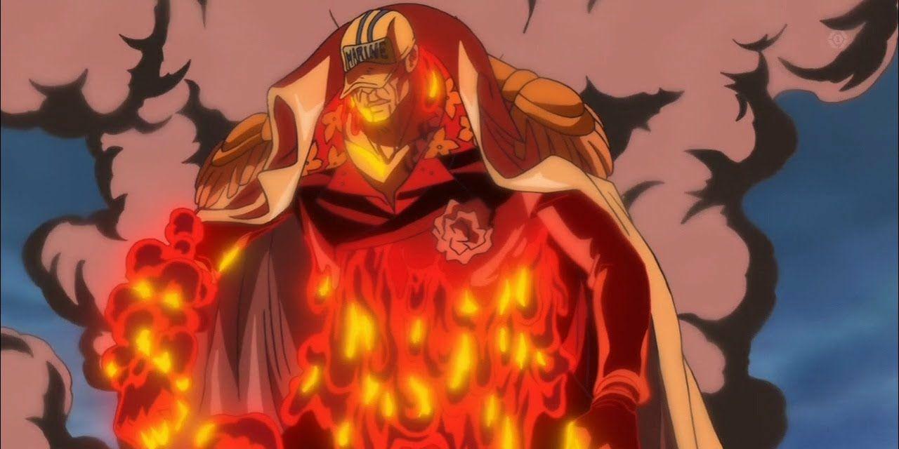 One Piece: Os poderes do almirante da frota Akainu, explicados
