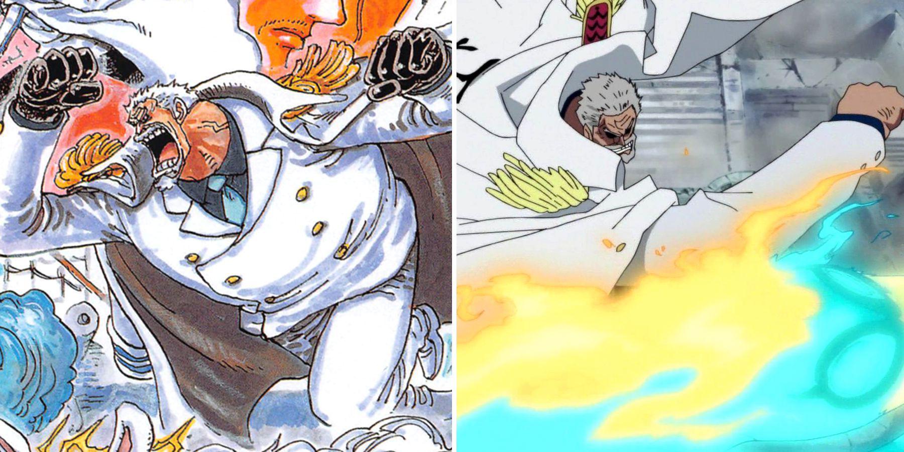 One Piece: Por que Garp se recusou a ser um almirante?