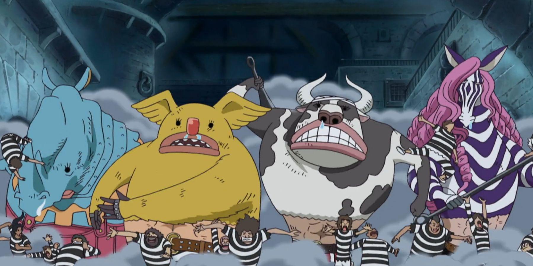 One Piece: Todos os despertares conhecidos de Zoan na série
