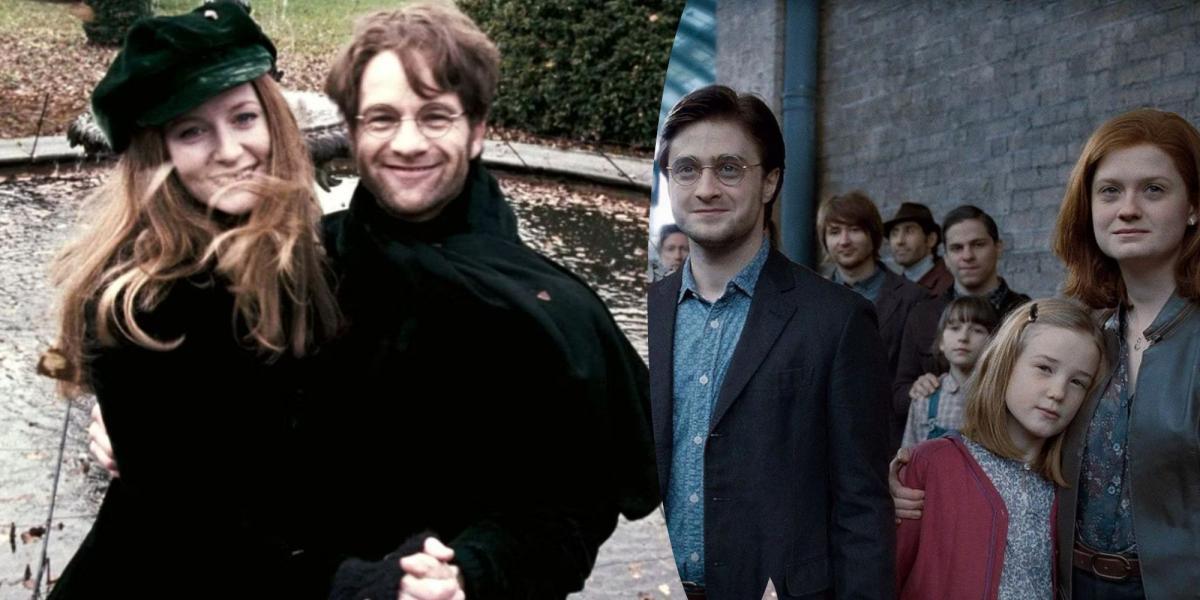 Harry Potter Lily e James com Gina Potter Auror