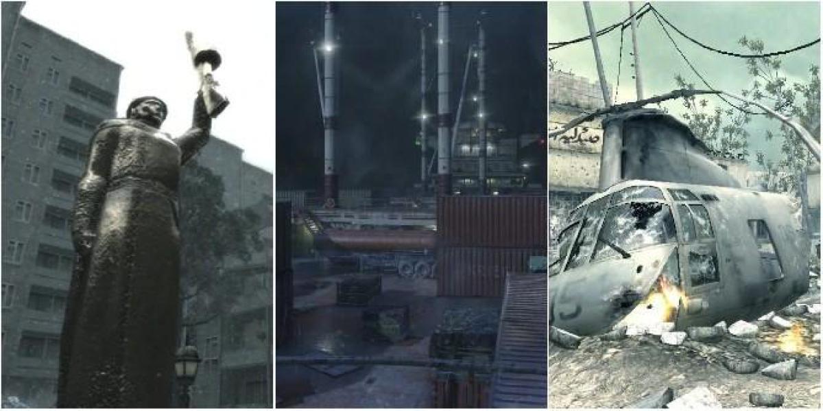 Os 10 Melhores COD: Mapas Multiplayer Remasterizados Modern Warfare, Classificados