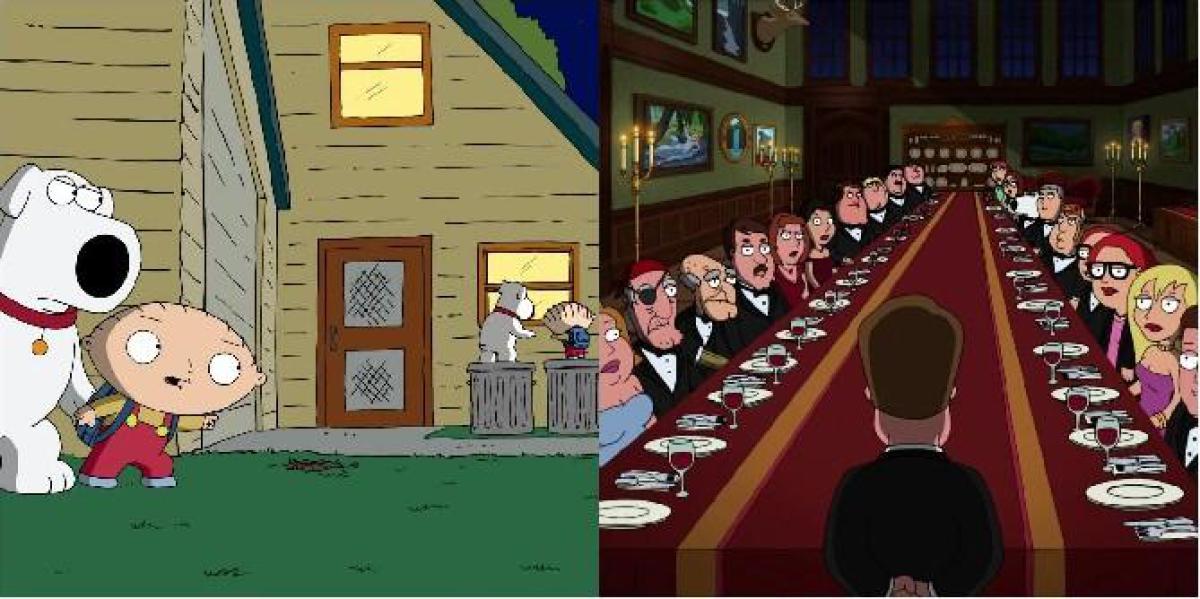 Os 10 melhores episódios de Family Guy, classificados de acordo com o IMDb