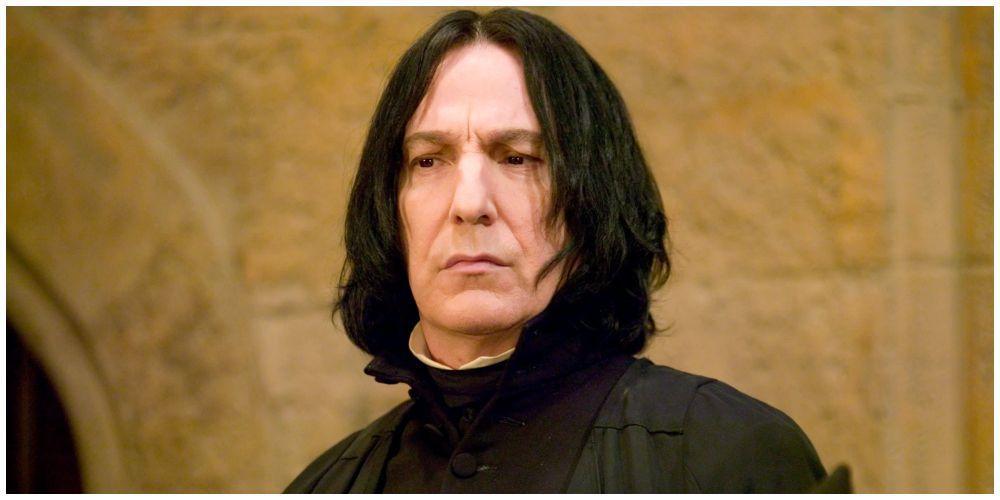 Alan Rickman como Severo Snape.