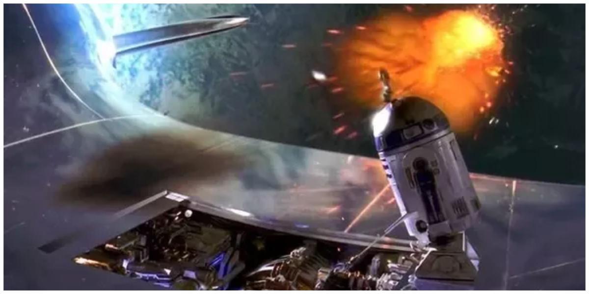 R2D2 em Star Wars Episódio I: A Ameaça Fantasma