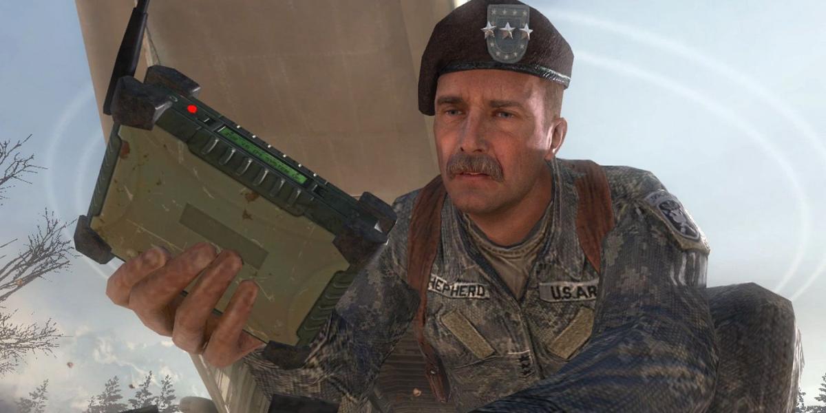 General Shepherd - Melhores Vilões Protagonistas de Call Of Duty
