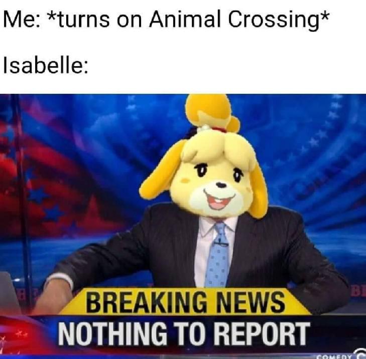 Os 10 memes mais hilários de Animal Crossing