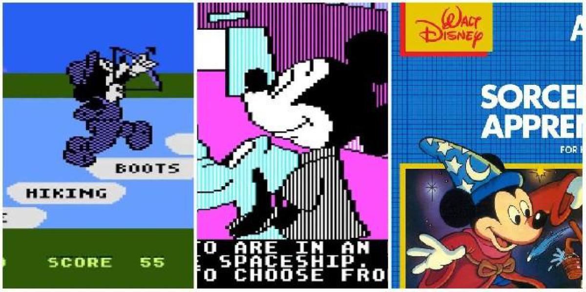 Os 10 primeiros videogames da Disney já feitos