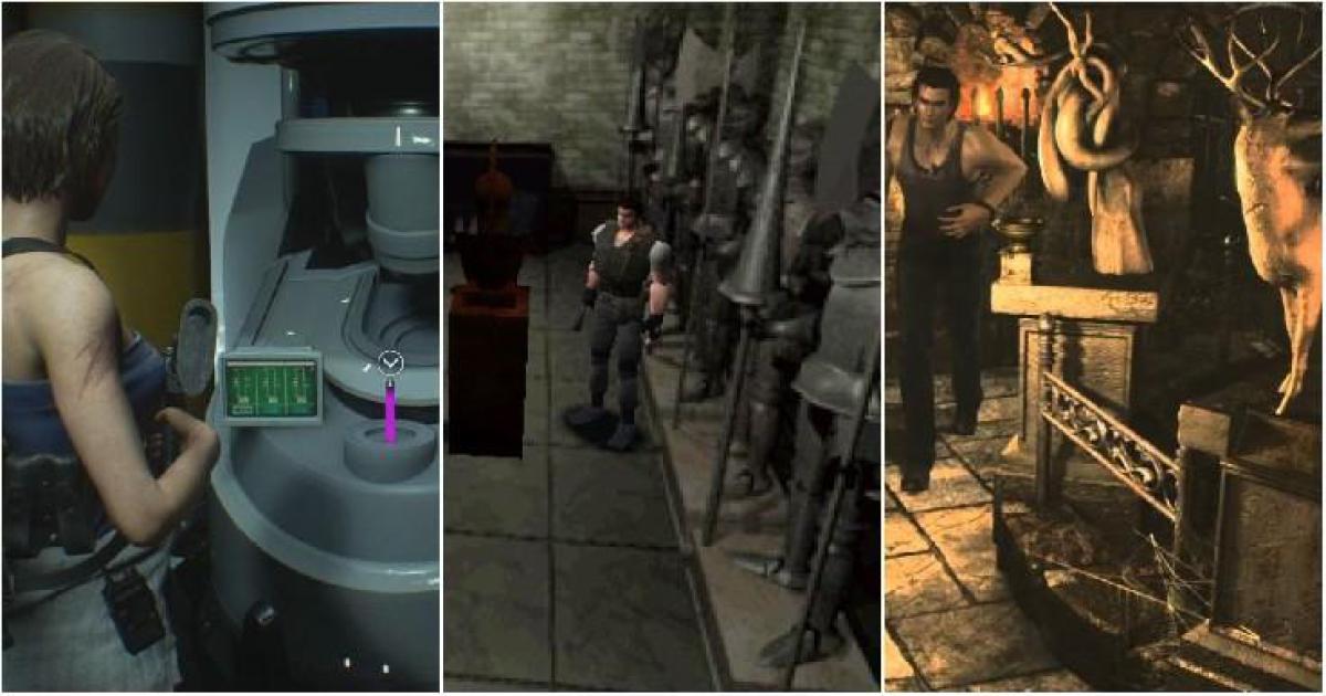 Os 10 quebra-cabeças mais difíceis da franquia Resident Evil, classificados