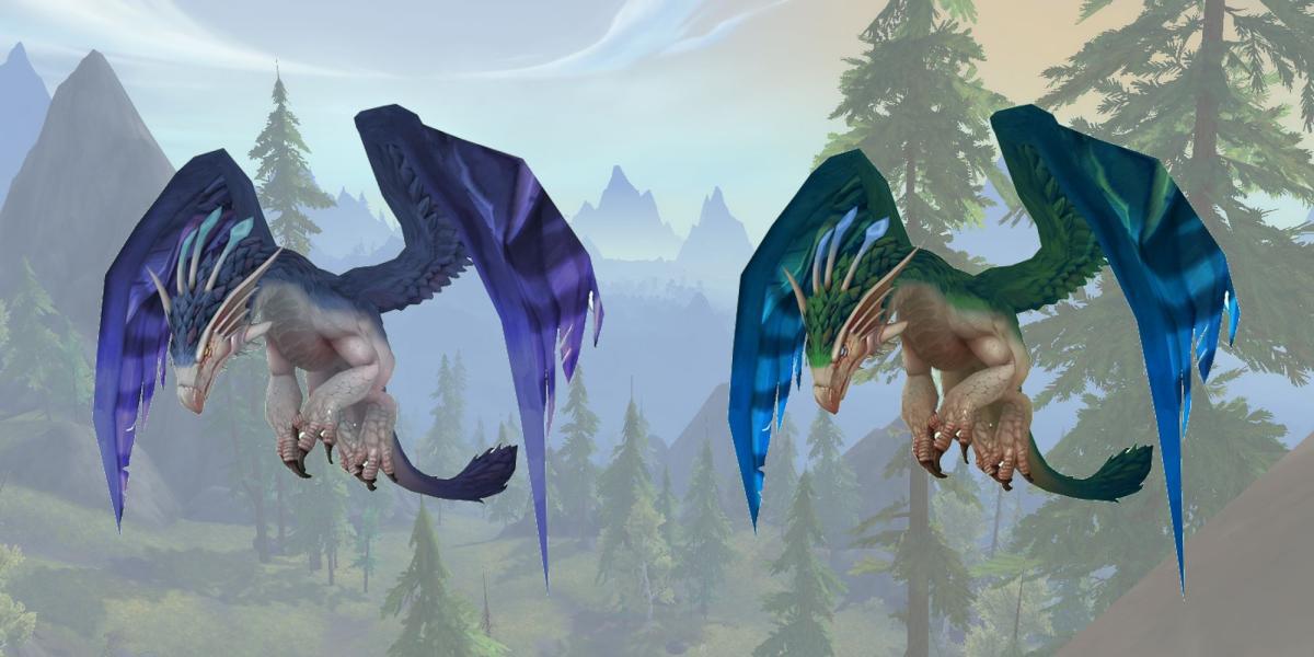 Veilwings como visto em World of Warcraft Dragonflight