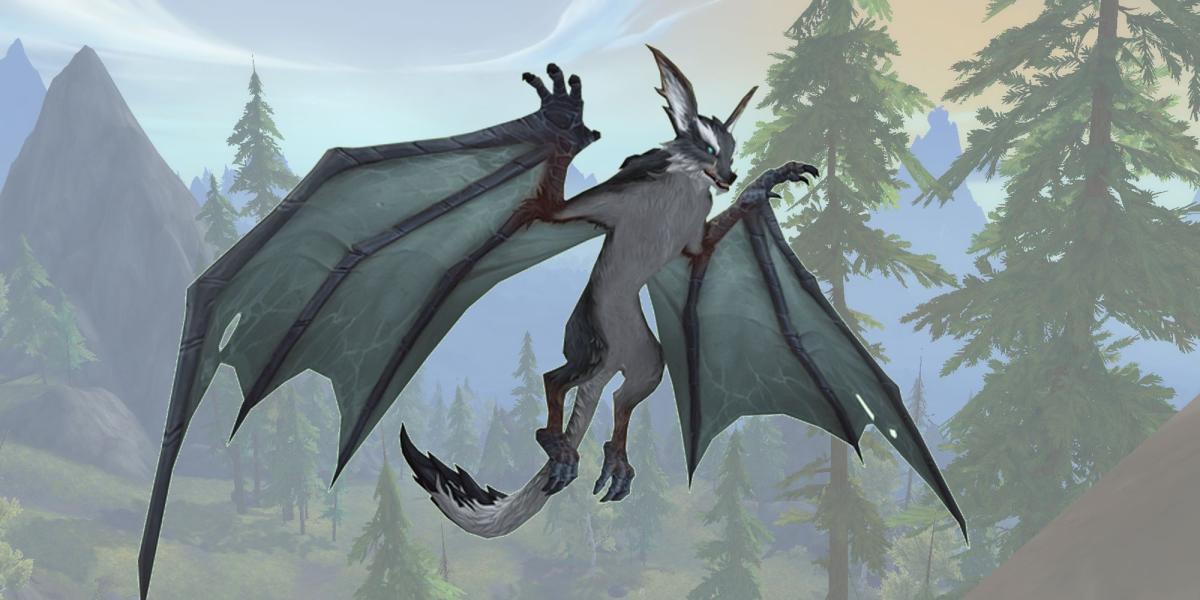 Slyverns como visto em World of Warcraft Dragonflight