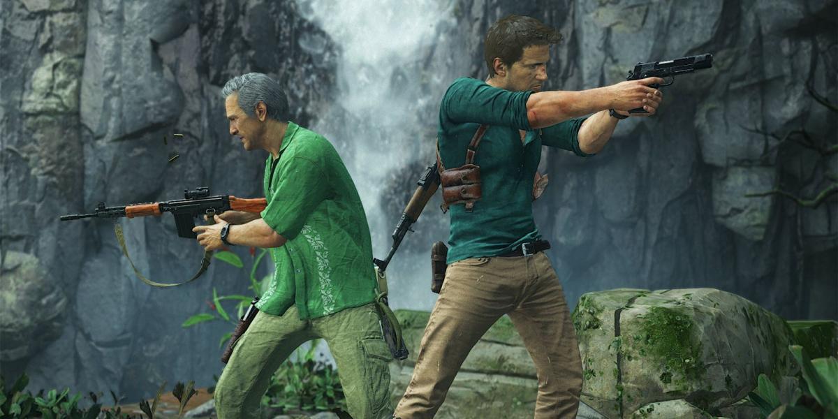 Uncharted 4 - Nathan e Sully