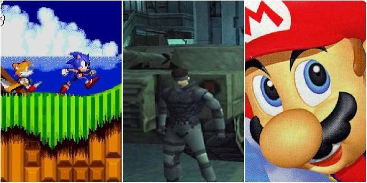 Os 15 melhores videogames dos anos 90, classificados