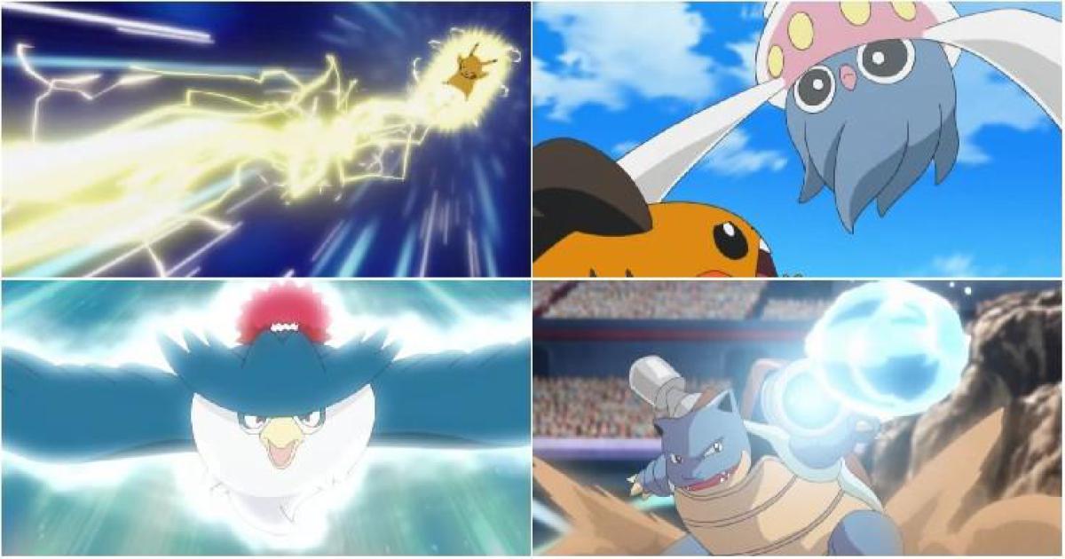 Os 15 movimentos mais poderosos que um Pokemon pode aprender