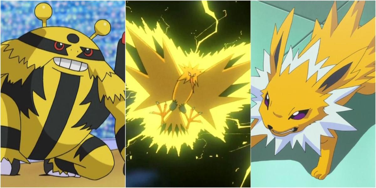 Os 18 melhores Pokemon elétricos, classificados